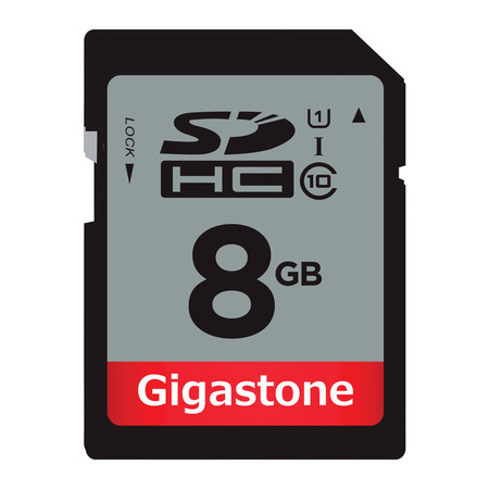 GIGASTONE Gigastone Sdhc Card 8Gb GS-SDHC1008G-R